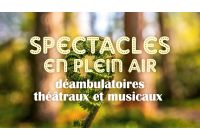 Spectacles en plein air déambulatoires, théâtraux et musicaux
