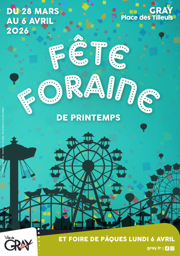 Fête de Printemps 2026 à Gray Fête de Printemps 2026 à Gray