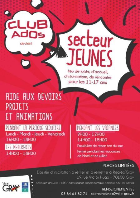 Secteur jeunes