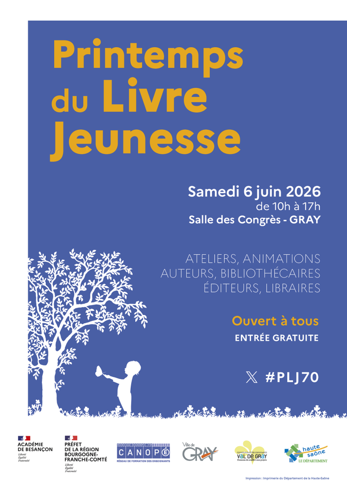 Printemps du Livre Jeunesse à Gray