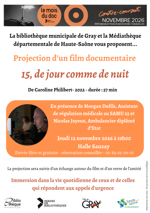 Le mois du doc Gray Le mois du doc Gray