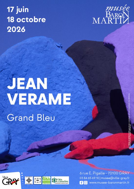 Exposition Jean Verame Musée Baron Martin Gray