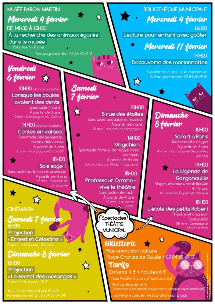 Programme des Festi'Folies 2026 Programme des Festi'Folies 2026 organisés par la ville de Gray