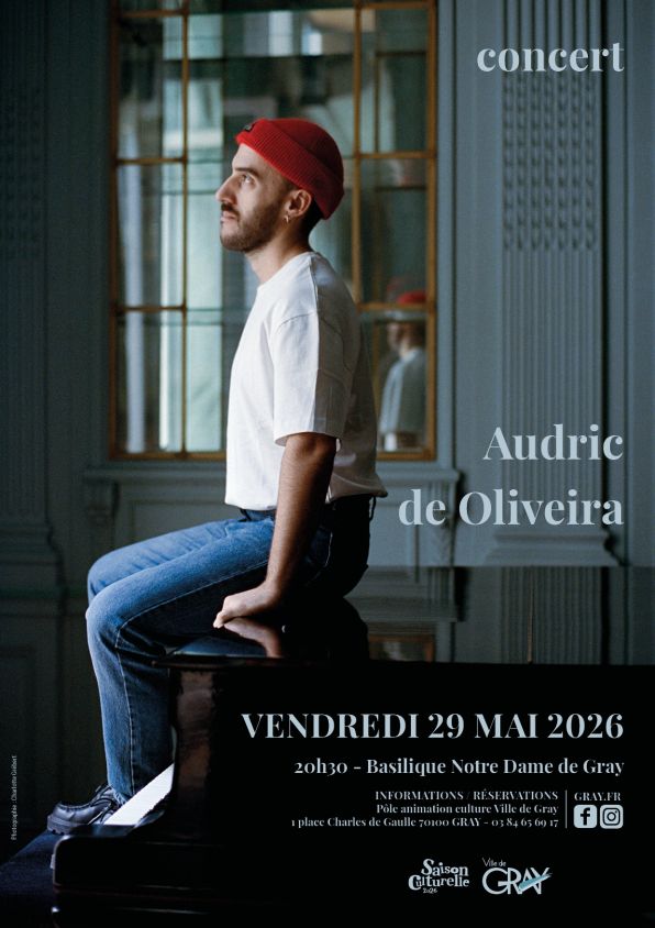 Audric De Oliveira à la basilique de Gray