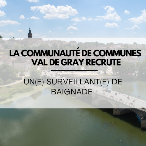 Offre d'emploi surveillant de baignade 